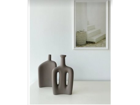 WALLXPERT Vaza set Lotus Mink