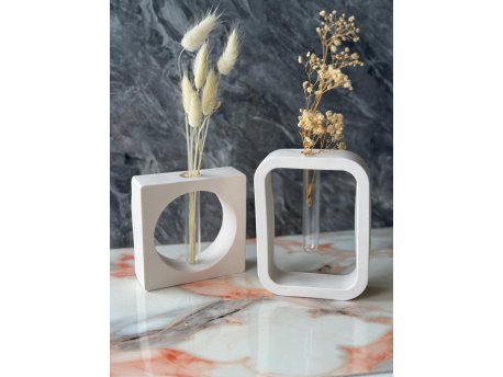 WALLXPERT Vaza set Glamour Candle 6ST