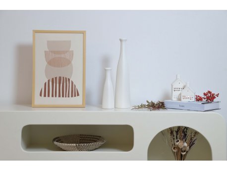 WALLXPERT Vaza Persei Set White