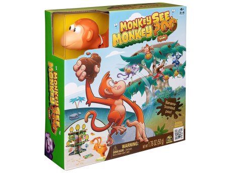 PERTINI Monkey see mokey poo društvena igra