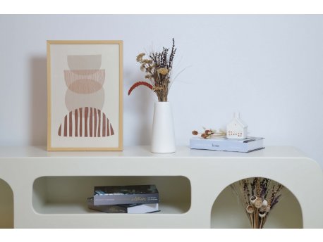 WALLXPERT Vaza Conical White