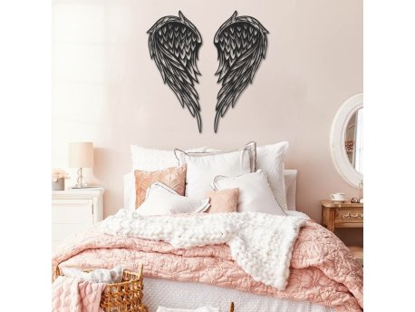 WALLXPERT Dekorativni metalni zidni pribor Angel Wings APT240LS