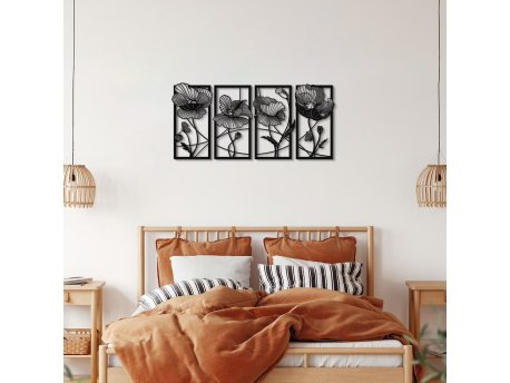 WALLXPERT Dekorativni metalni zidni pribor Blossom APT573MS