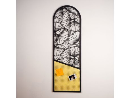 WALLXPERT Dekorativni metalni zidni pribor Ginkgo Rattan Metal Wall Art APT511MS