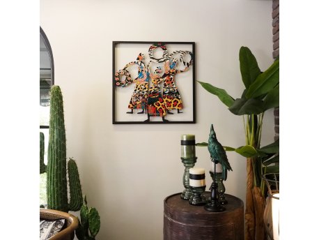 WALLXPERT Dekorativni metalni zidni pribor Triple Goddess APT112LCA
