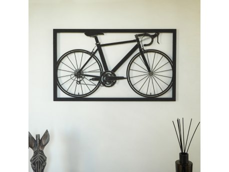 WALLXPERT Dekorativni metalni zidni pribor Bicycle APT217MS