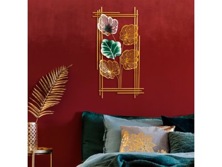 WALLXPERT Dekorativni metalni zidni pribor Taizhou multicolor