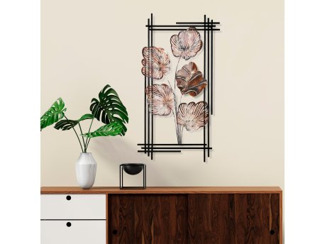 WALLXPERT Dekorativni metalni zidni pribor Daiyu 3 multicolor