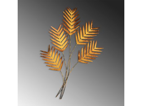 WALLXPERT Dekorativni metalni zidni pribor Toona Sinensis
