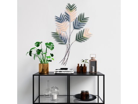 WALLXPERT Dekorativni metalni zidni pribor Toona Sinensis 3