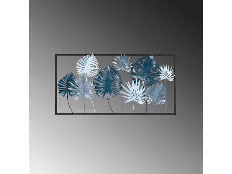 WALLXPERT Dekorativni metalni zidni pribor multicolor liske
