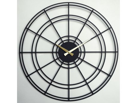 WALLXPERT Dekorativni metalni zidni sat Chronometry Metal Wall Clock APS026