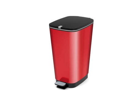 KIS Kanta za otpatke Chic Red metal L 50l