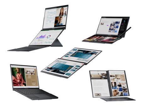 ASUS Zenbook 14 DUO OLED UX8406CA-PZ042X (14 inca Touch 3K OLED, Ultra 9 285H, 32GB, SSD 2TB, Win11 Pro)
