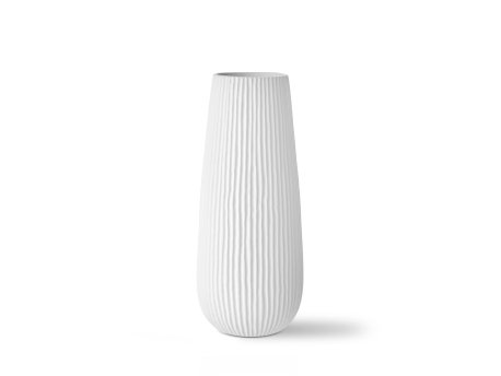 WALLXPERT Keramička bela vaza DKR0465