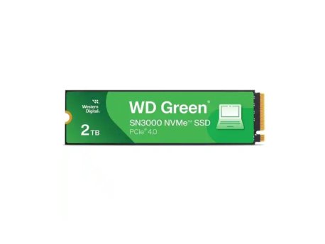 WD 2TB Green SN3000 NVMe SSD Gen4 WDS200T4G0E-00CPS0