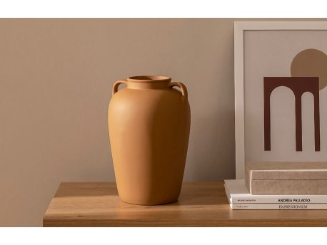 WALLXPERT Braon keramička vaza CY0136