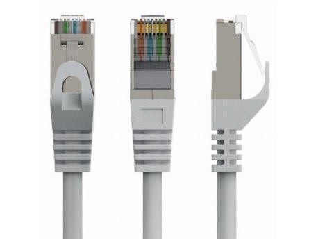 GEMBIRD PP6A-LSZHCU-15M Mrezni kabl, SFTP CAT.6A BAKARNI LSZH Patch cord 15m Grey