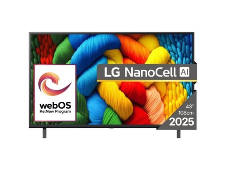 LG 43NANO80A3B 4K HDR Smart NanoCell TV 2025