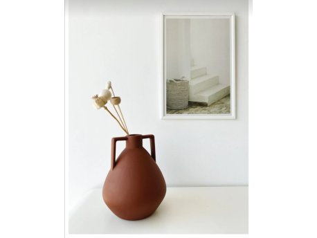 WALLXPERT Keramička vaza Tile Red