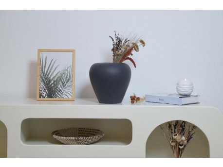 WALLXPERT Vaza Tisha Big Anthracite