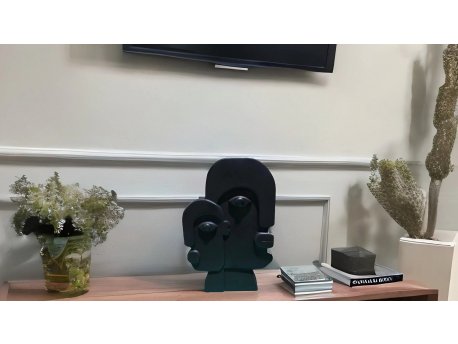 WALLXPERT Keramička crna vaza CY0084