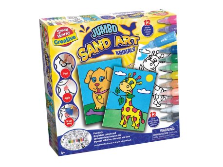 PERTINI Kreativni set-oboji životinje peskom