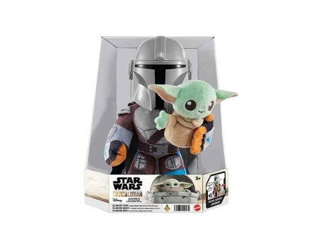 PERTINI Star Wars Mandalorijan i Grogu plišane figure