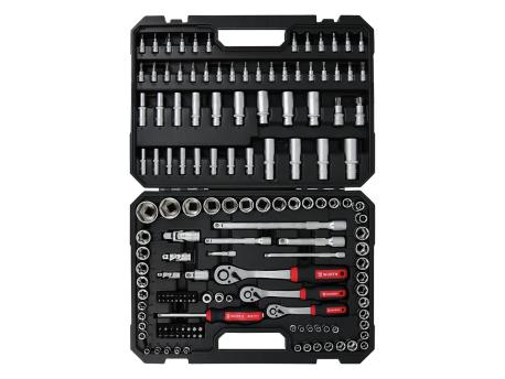 WURTH Red Stripe Set nasadnih ključeva 1/4'', 1/2'' i 3/8'', 154 komada (5763100154)