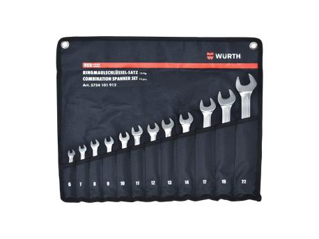 WURTH Red Stripe Set okasto-viljuškastih ključeva OK 6-22, 12 komada (5754101912)