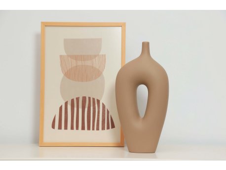 WALLXPERT Keramička vaza Milano Beige