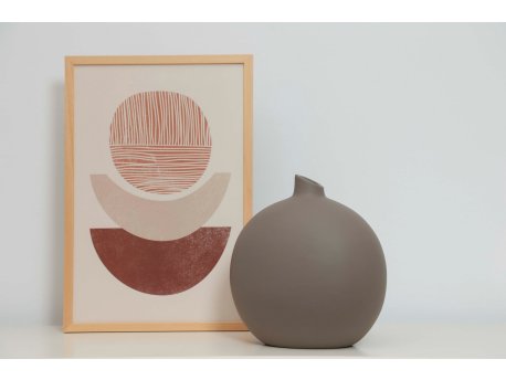 WALLXPERT Vaza keramička Bubble Mink