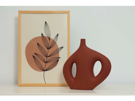 WALLXPERT Vaza Nuova Tile Red