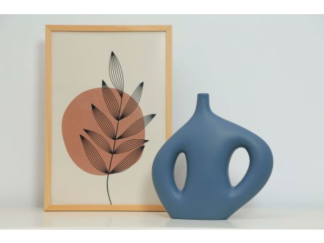 WALLXPERT Keramička vaza Nuova Light Blue