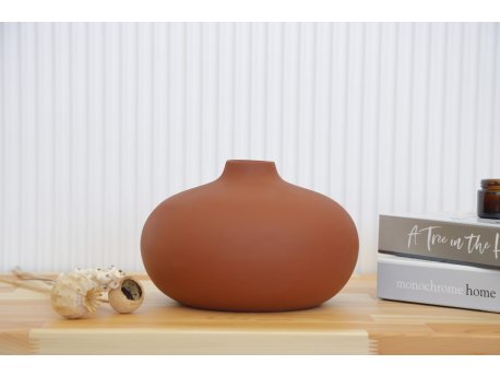 WALLXPERT Vaza keramička Sphere Tile Red