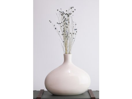 WALLXPERT Krem keramička vaza BSG140