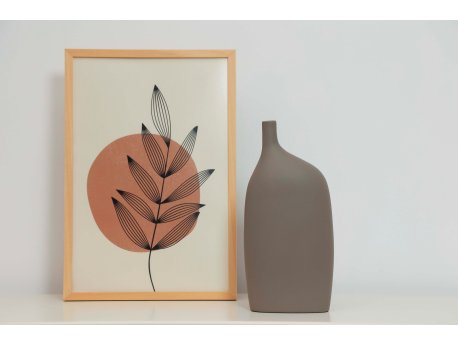 WALLXPERT Vaza keramička Dome Long Mink