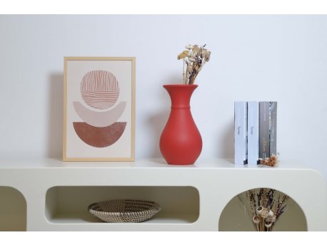 WALLXPERT Keramička vaza Cannas Red