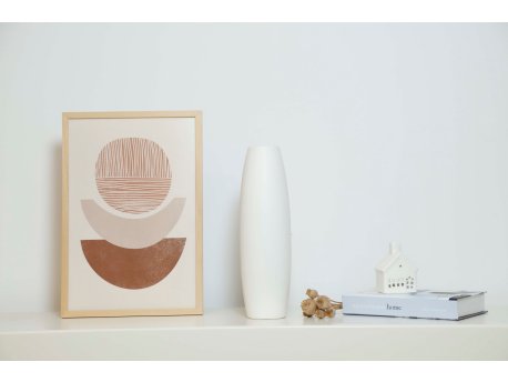 WALLXPERT Vaza Roll Long White