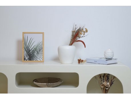 WALLXPERT Keramička vaza Tisha Small White