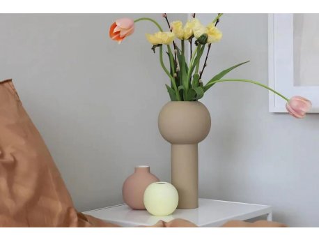 WALLXPERT Keramička krem vaza CY0218