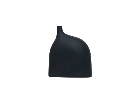 WALLXPERT Vaza keramička Dome Short Anthracite