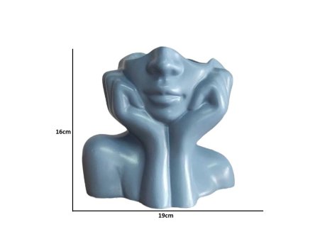 WALLXPERT Vaza Iskandinav Layd Blue