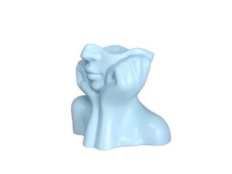 WALLXPERT Vaza Iskandinav Layd Light Blue