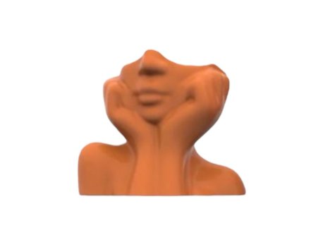 WALLXPERT Vaza Iskandinav Layd Orange