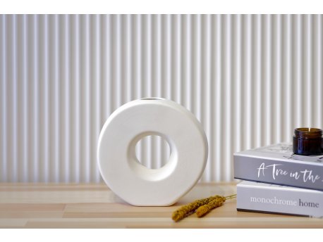 WALLXPERT Vaza Donat White