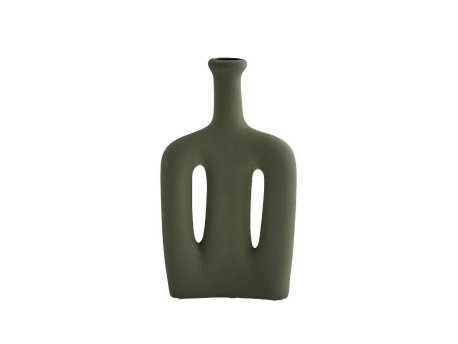 WALLXPERT Siva keramička vaza CY0118