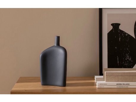WALLXPERT Keramička vaza Antracit CY0171