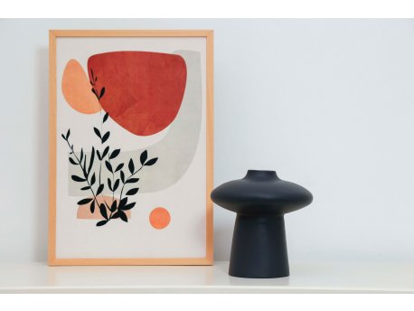 WALLXPERT Vaza Porcini Anthracite