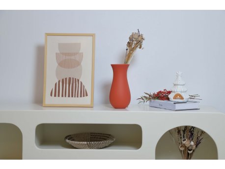WALLXPERT Vaza Rosa Orange